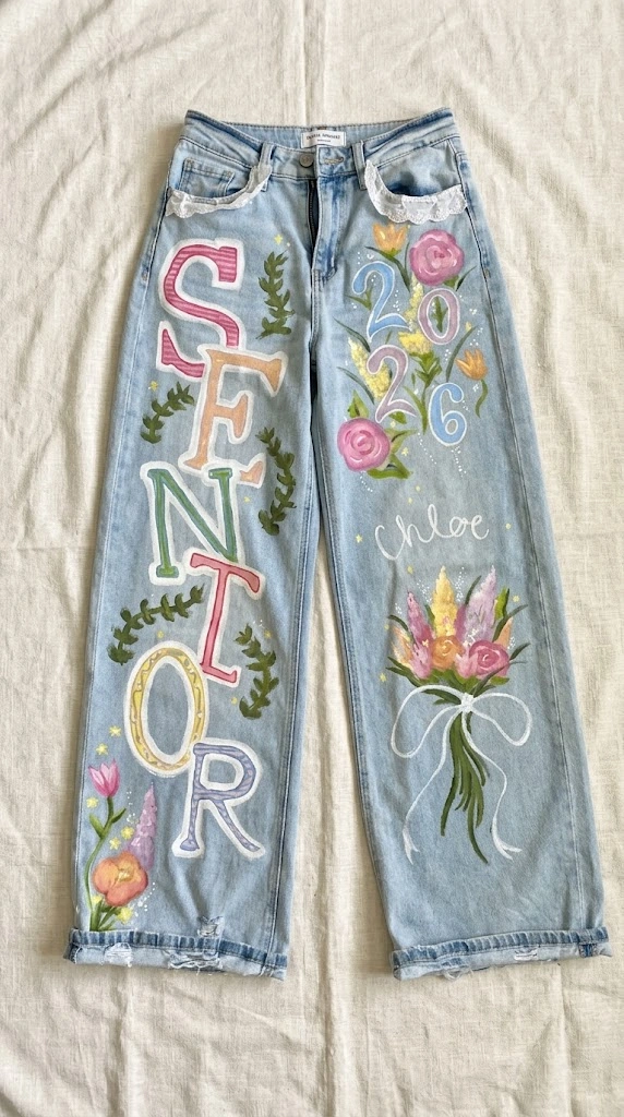 senior jeans painted ideas The 6040 Rule of Visual Weight